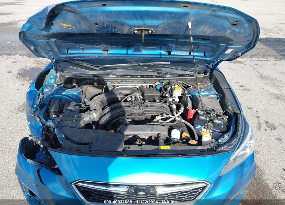 2018 SUBARU IMPREZA 2.0I VIN: 4S3GTAA69J3721612