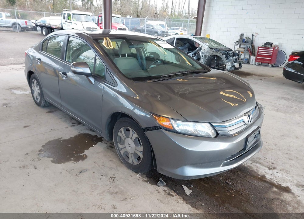 2012 HONDA CIVIC HYBRID VIN: JHMFB4F2XCS008456