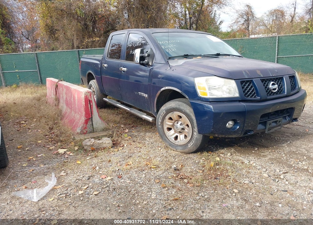 2007 NISSAN TITAN XE VIN: 1N6AA07B17N226728