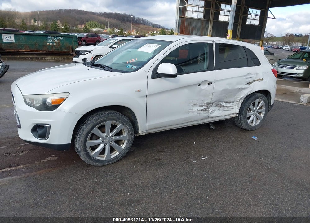 2013 MITSUBISHI OUTLANDER SPORT ES VIN: 4A4AR3AU7DE021121