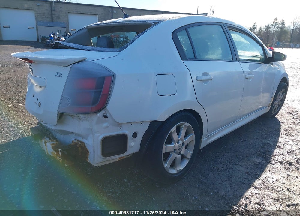 2011 NISSAN SENTRA VIN: 3N1AB6AP9BL709032