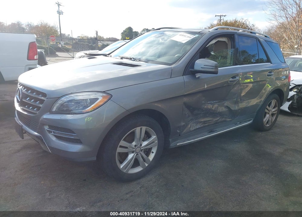 2013 MERCEDES-BENZ ML 350 4MATIC VIN: 4JGDA5HB8DA129150