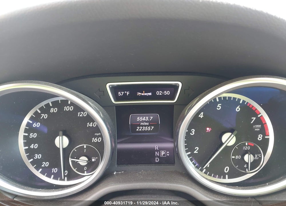 2013 MERCEDES-BENZ ML 350 4MATIC VIN: 4JGDA5HB8DA129150