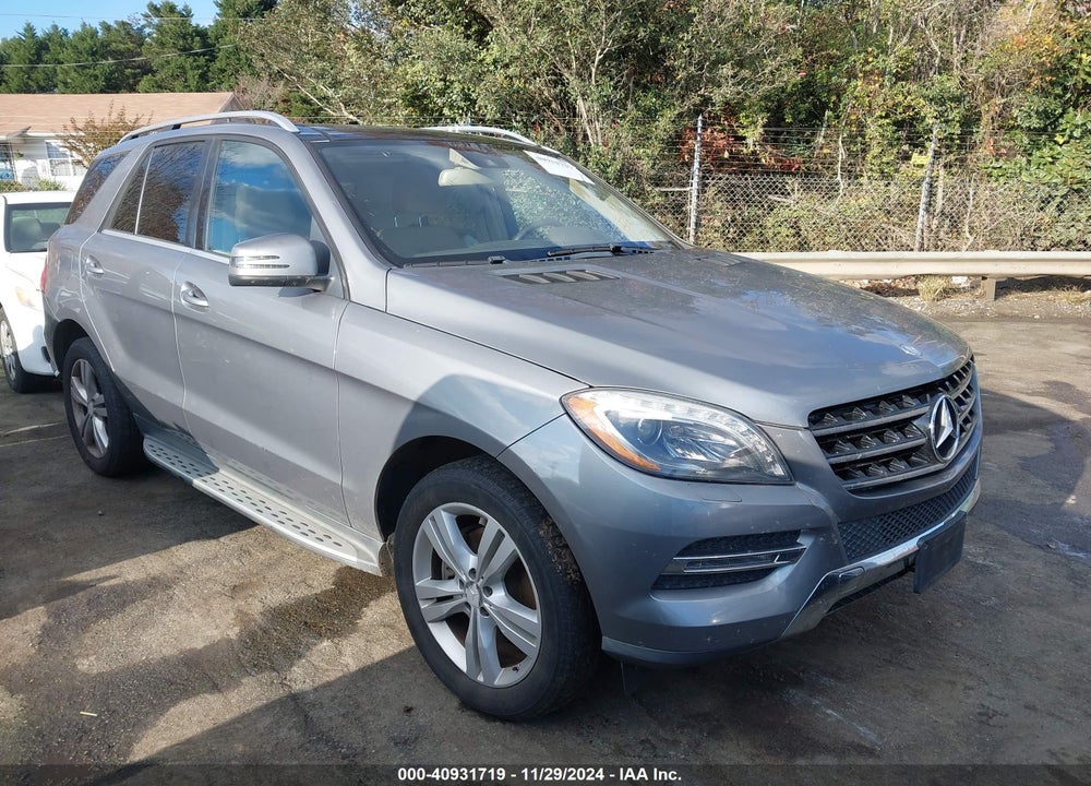2013 MERCEDES-BENZ ML 350 4MATIC VIN: 4JGDA5HB8DA129150