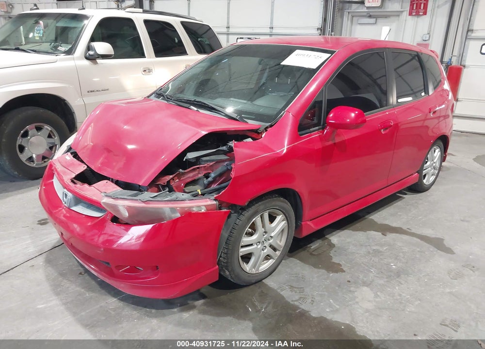 2008 HONDA FIT SPORT VIN: JHMGD38648S030890