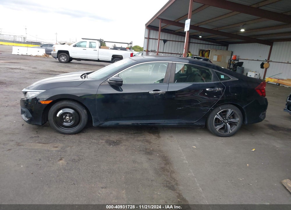 2018 HONDA CIVIC TOURING VIN: JHMFC1F9XJX019188