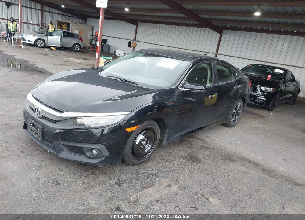 2018 HONDA CIVIC TOURING VIN: JHMFC1F9XJX019188