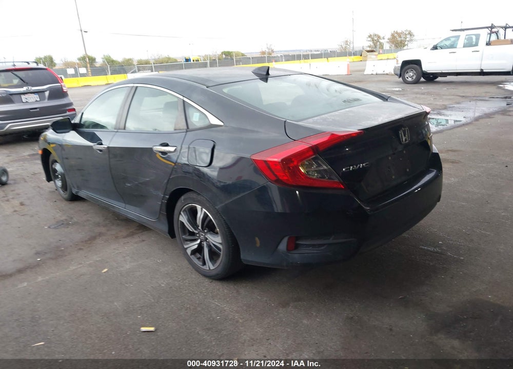2018 HONDA CIVIC TOURING VIN: JHMFC1F9XJX019188