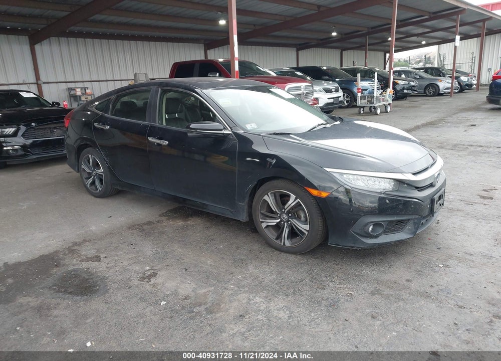 2018 HONDA CIVIC TOURING VIN: JHMFC1F9XJX019188
