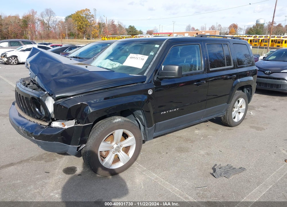 2016 JEEP PATRIOT LATITUDE VIN: 1C4NJRFBXGD580604