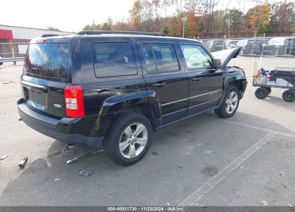 2016 JEEP PATRIOT LATITUDE VIN: 1C4NJRFBXGD580604