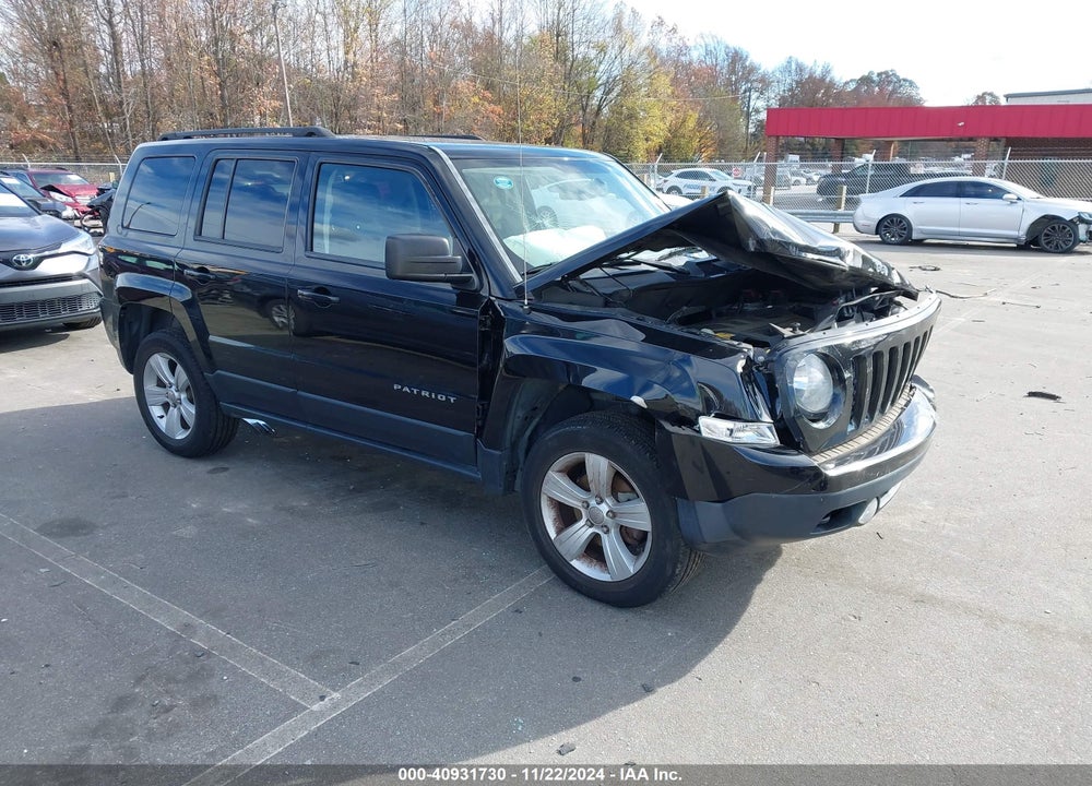 2016 JEEP PATRIOT LATITUDE VIN: 1C4NJRFBXGD580604