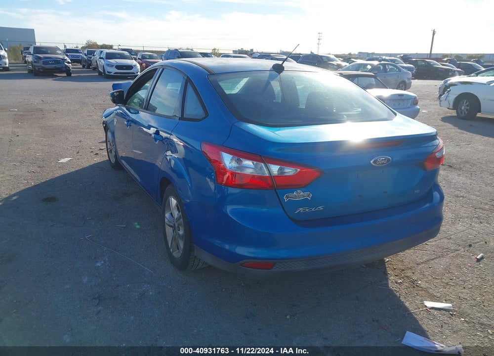 2014 FORD FOCUS VIN: 1FADP3F24EL172390