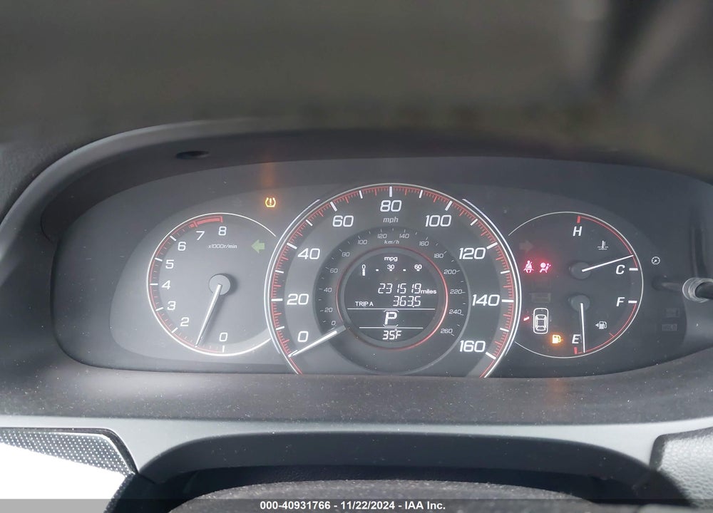 2013 HONDA ACCORD VIN: 1HGCR2F58DA057730