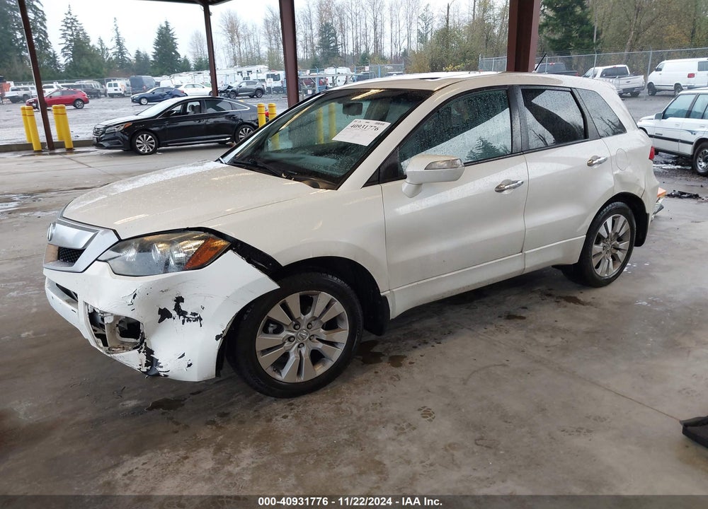 2010 ACURA RDX VIN: 5J8TB1H23AA801554