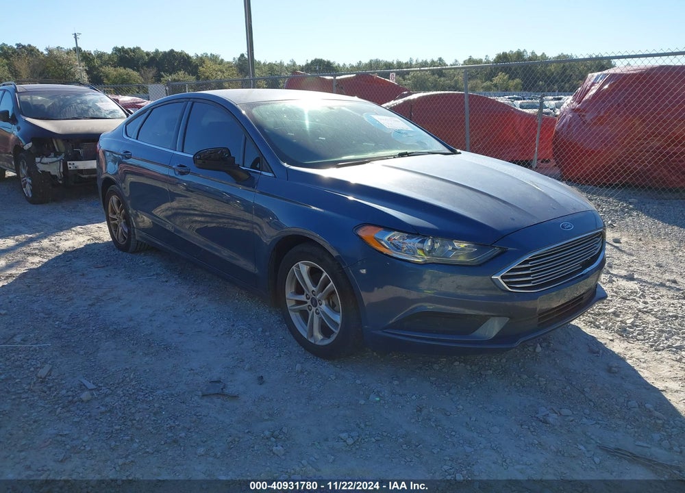2018 FORD FUSION SE VIN: 3FA6P0H72JR104276