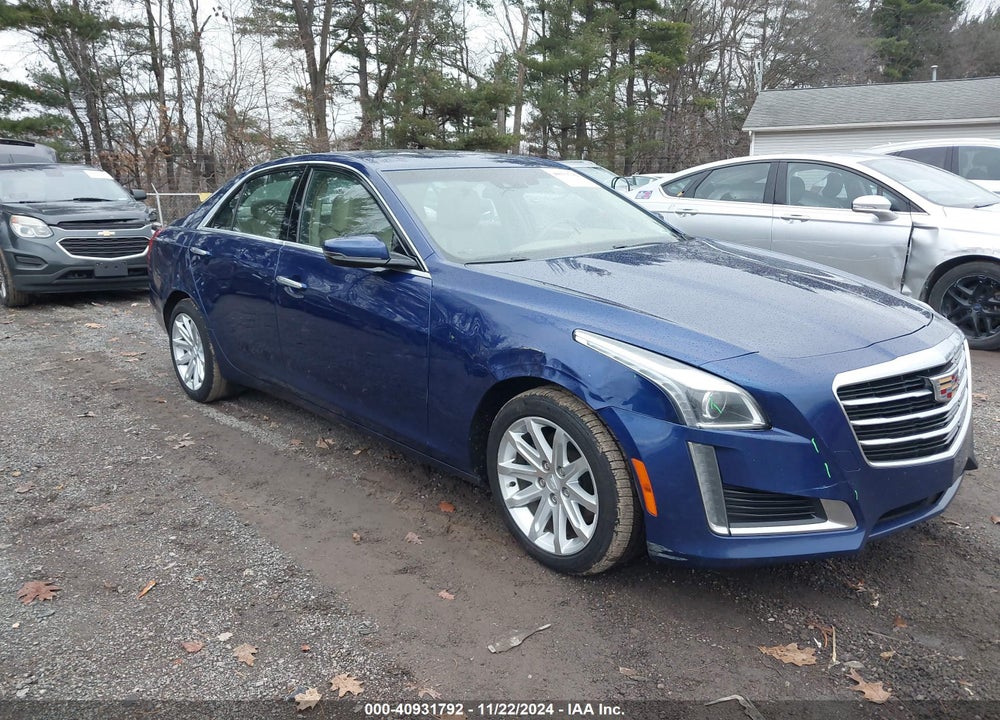 2015 CADILLAC CTS LUXURY VIN: 1G6AX5S35F0113538