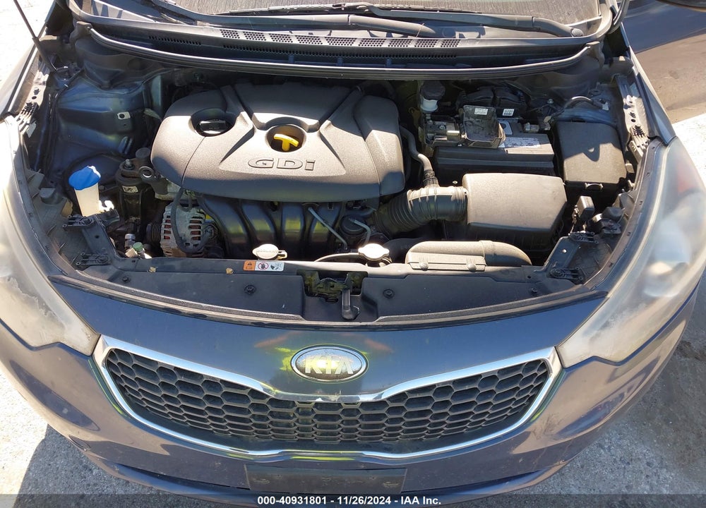 2014 KIA FORTE EX VIN: KNAFX4A87E5047504