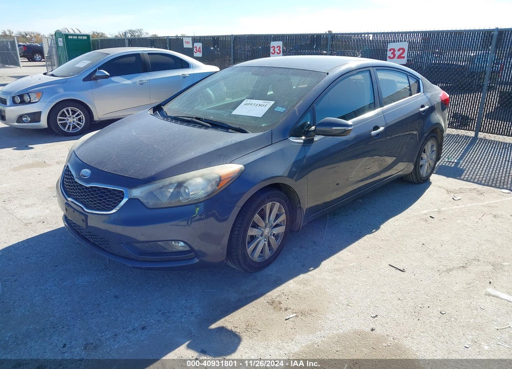 2014 KIA FORTE EX VIN: KNAFX4A87E5047504