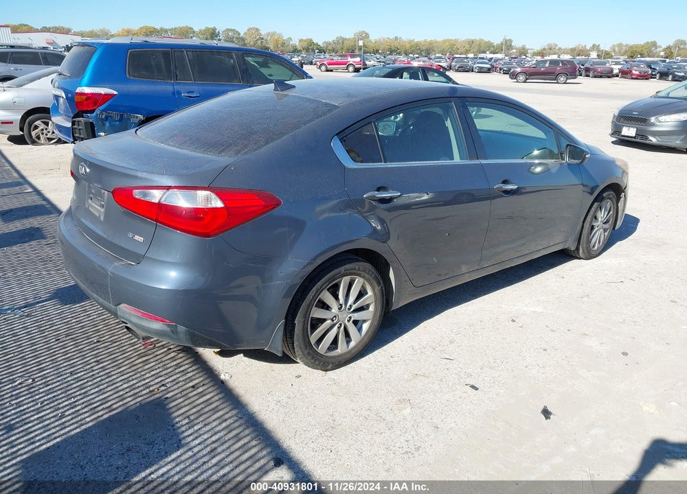 2014 KIA FORTE EX VIN: KNAFX4A87E5047504