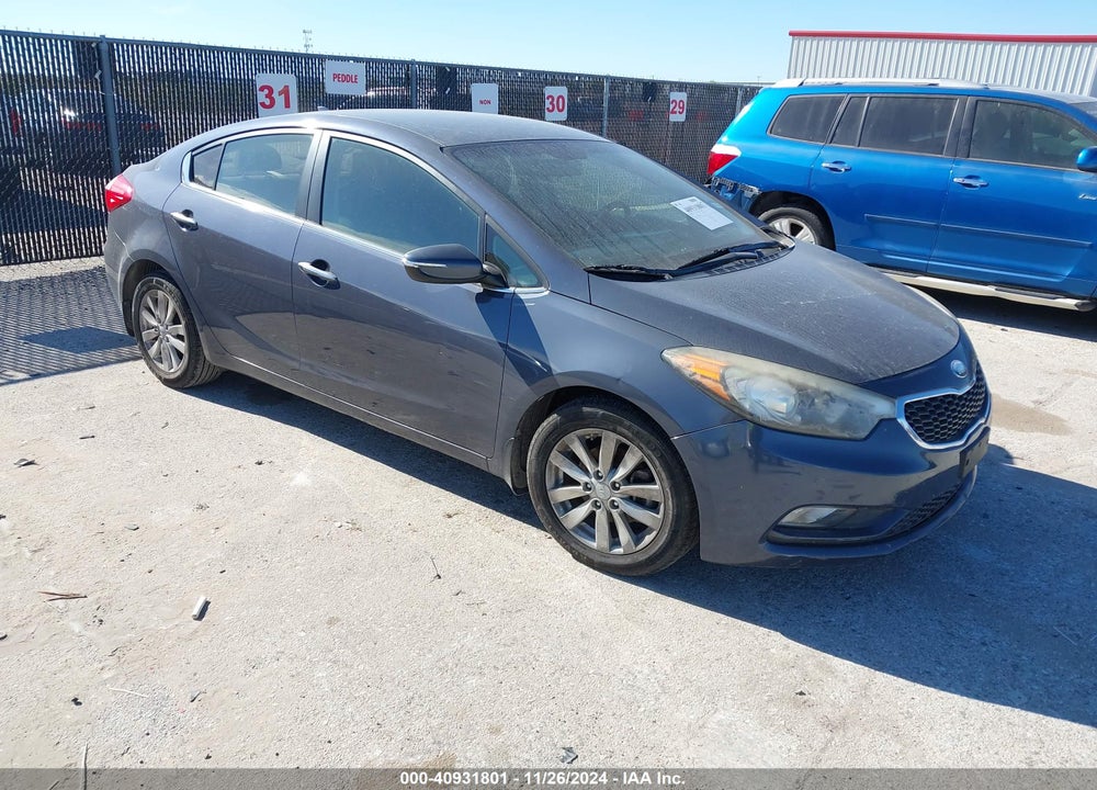 2014 KIA FORTE EX VIN: KNAFX4A87E5047504