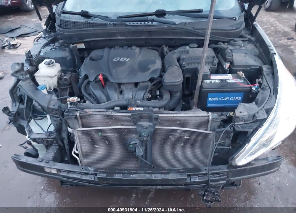 2013 HYUNDAI SONATA GLS VIN: 5NPEB4AC2DH620390