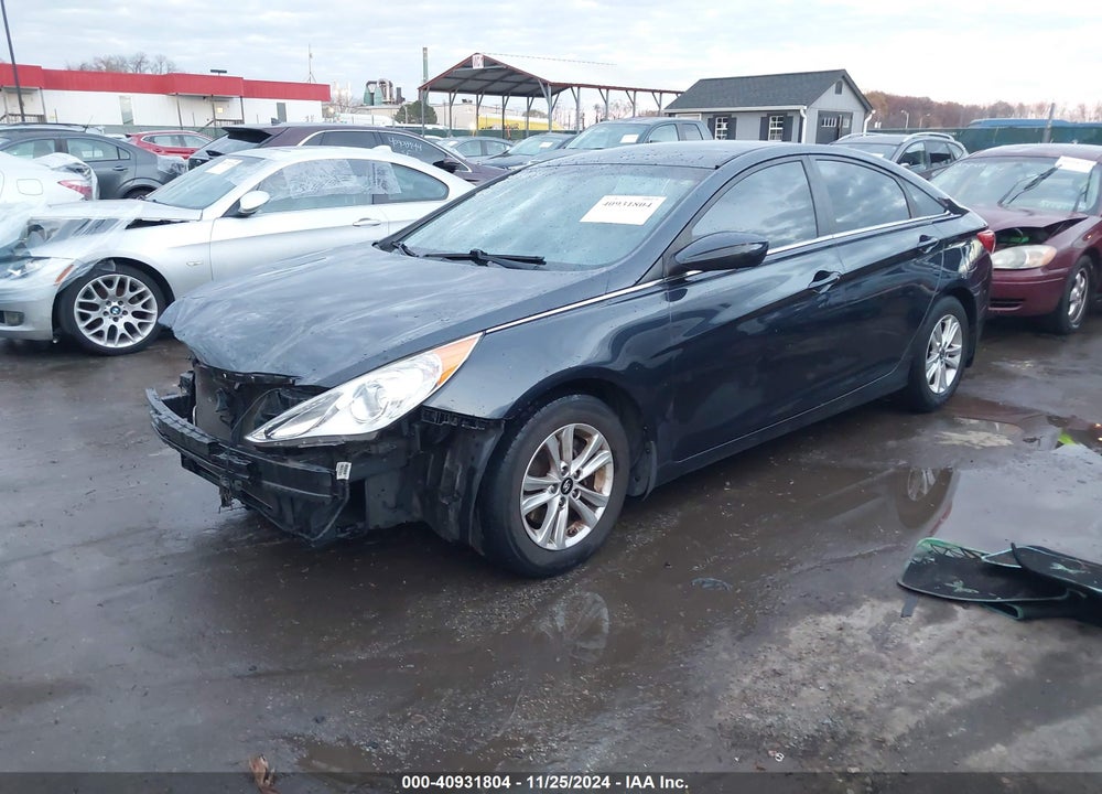 2013 HYUNDAI SONATA GLS VIN: 5NPEB4AC2DH620390