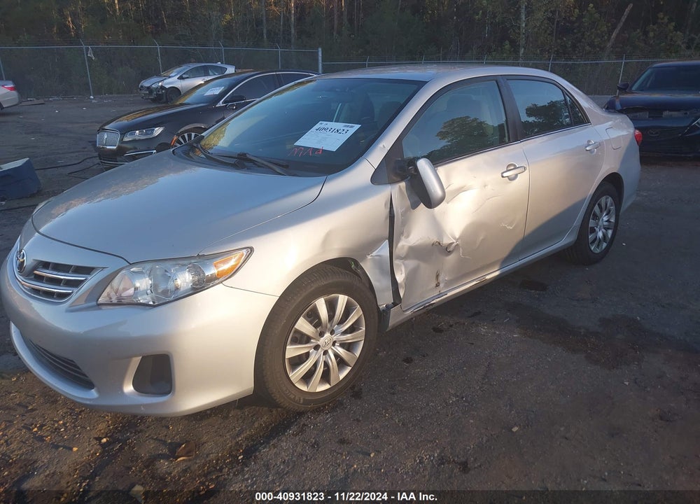 2013 TOYOTA COROLLA LE VIN: 2T1BU4EE7DC106580