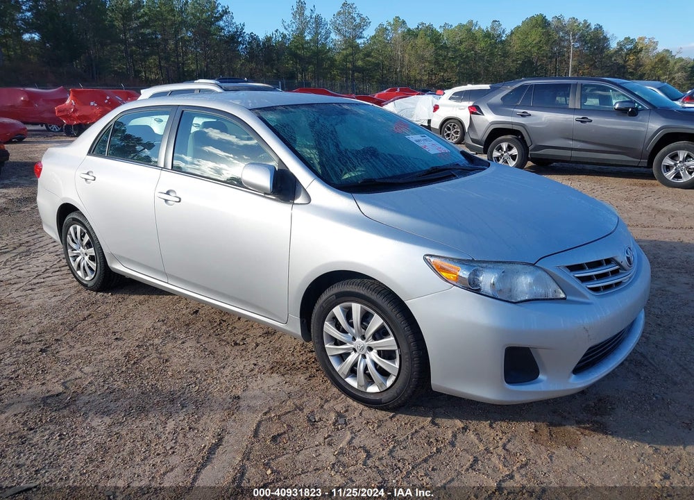 2013 TOYOTA COROLLA LE VIN: 2T1BU4EE7DC106580