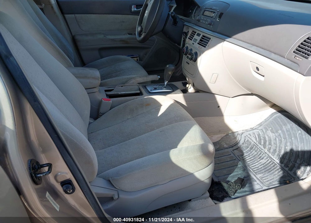 2007 HYUNDAI SONATA VIN: 5NPET46C47H260596