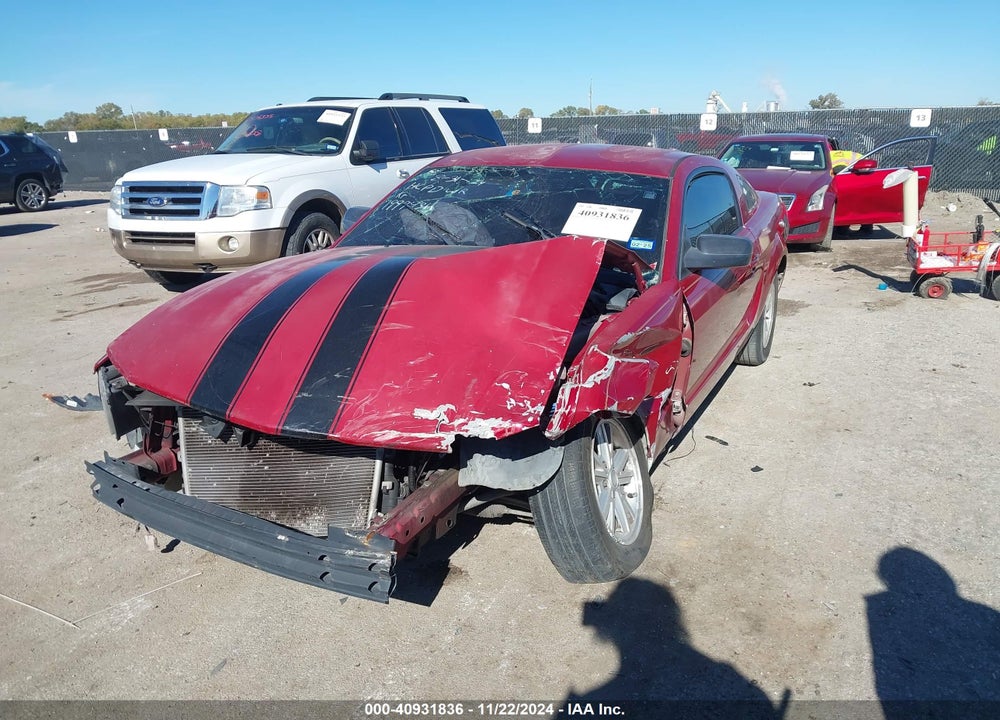 2008 FORD MUSTANG V6 DELUXE/V6 PREMIUM VIN: 1ZVHT80N285150062