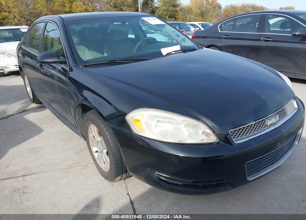 2012 CHEVROLET IMPALA LS VIN: 2G1WF5E39C1213698