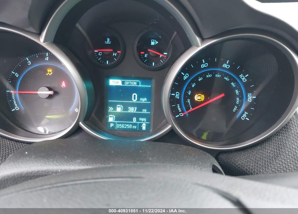 2014 CHEVROLET CRUZE 1LT AUTO VIN: 1G1PC5SB3E7477045