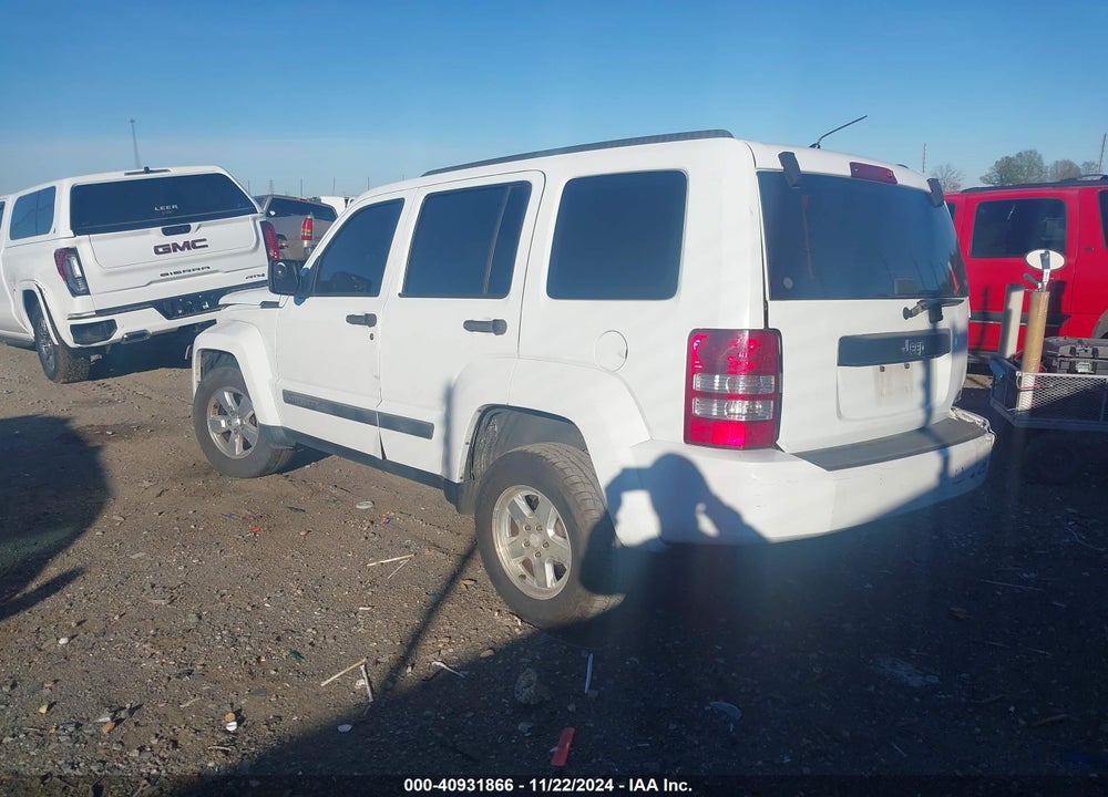 2012 JEEP LIBERTY SPORT VIN: 1C4PJLAK1CW165991
