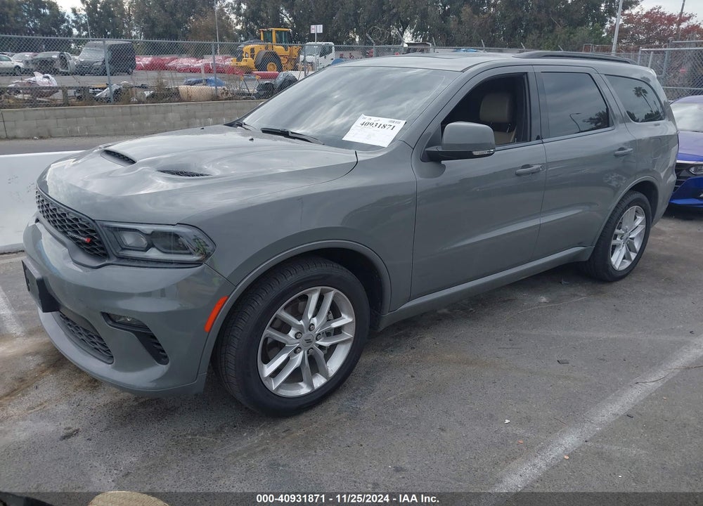 2021 DODGE DURANGO GT PLUS RWD VIN: 1C4RDHDGXMC554121