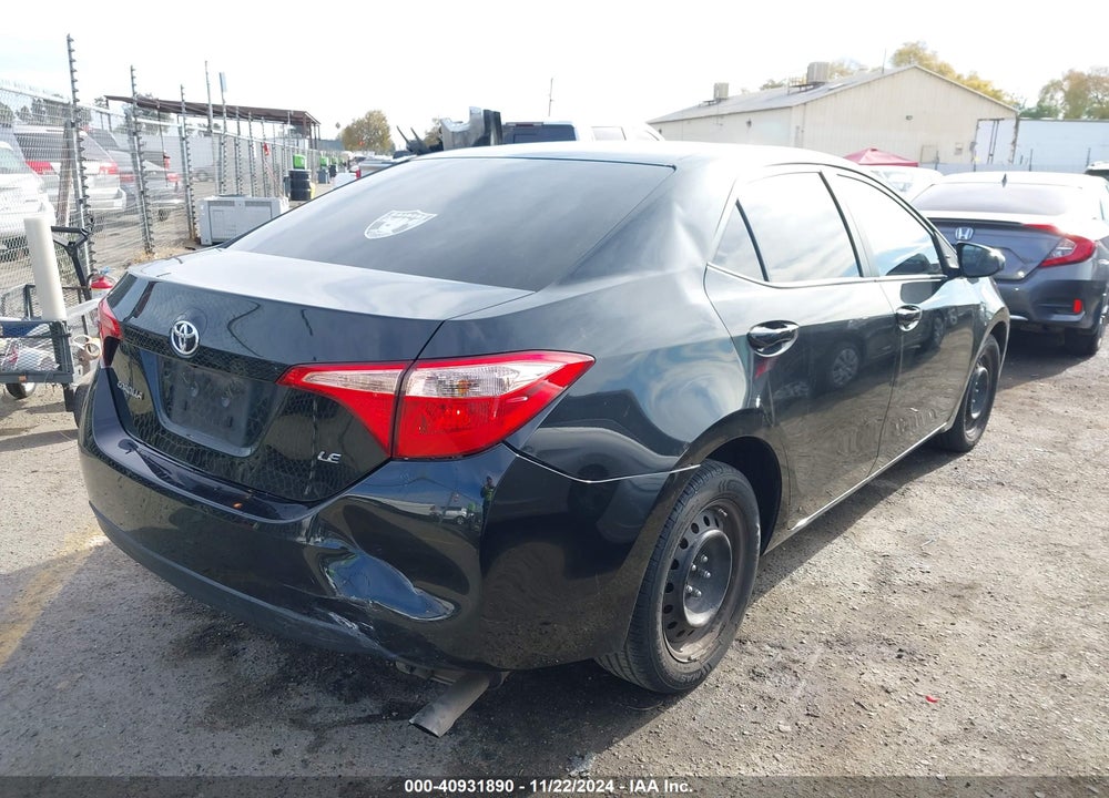 2017 TOYOTA COROLLA LE VIN: 5YFBURHE0HP694918