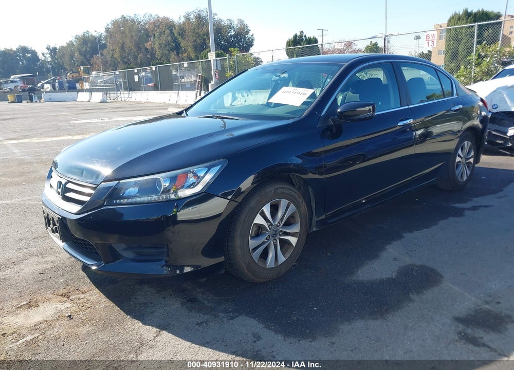 2013 HONDA ACCORD LX VIN: 1HGCR2F30DA164785