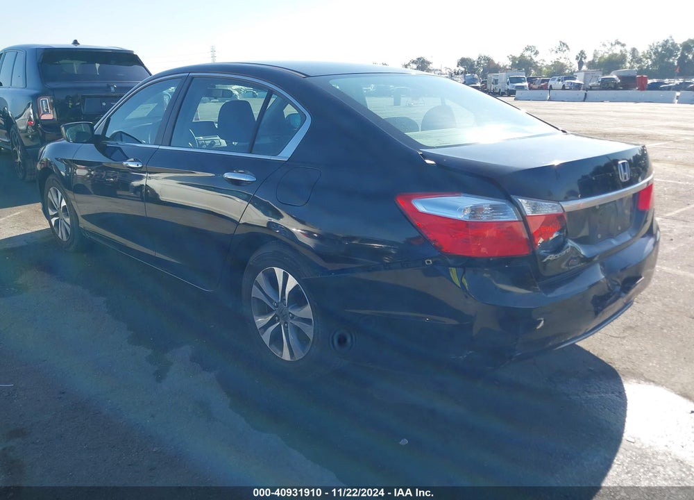 2013 HONDA ACCORD LX VIN: 1HGCR2F30DA164785