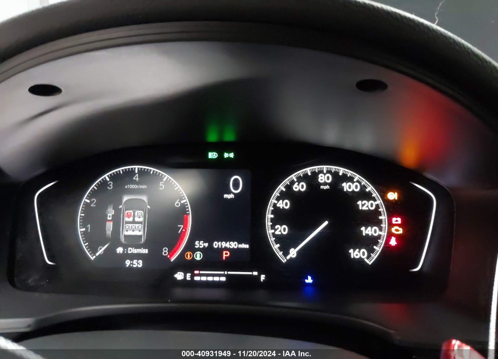 2023 HONDA CIVIC EX /EX W/O BSI VIN: 2HGFE1F71PH316794