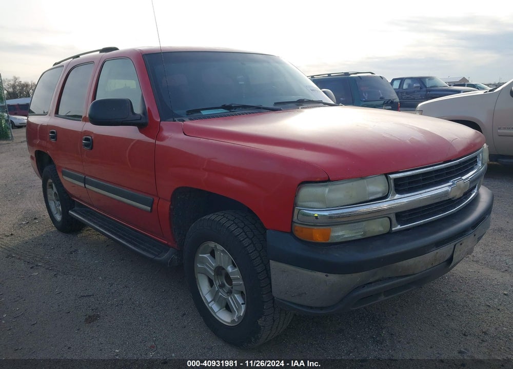 2004 CHEVROLET TAHOE LS VIN: 1GNEC13T44R216290