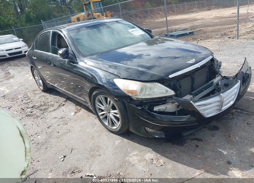 2011 HYUNDAI GENESIS 4.6 VIN: KMHGC4DF9BU124531
