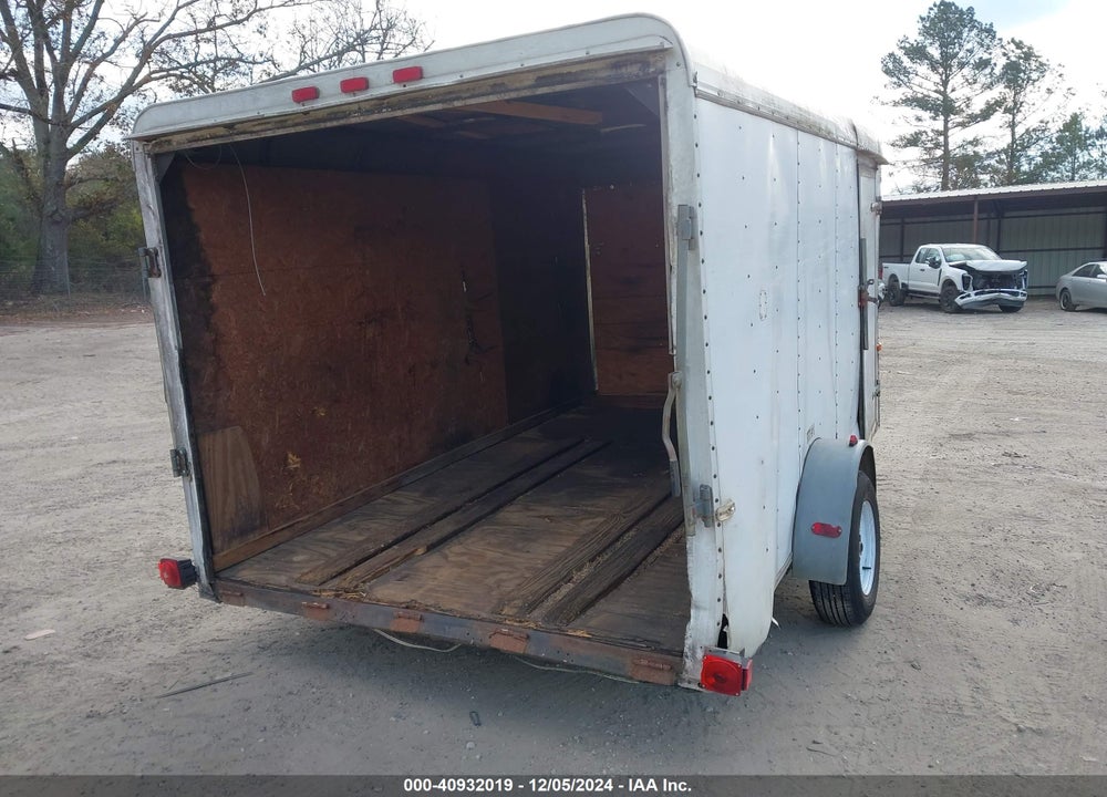 2006 EXPRESS ENCLOSED TRAILER VIN: 4D6EB12186A021993