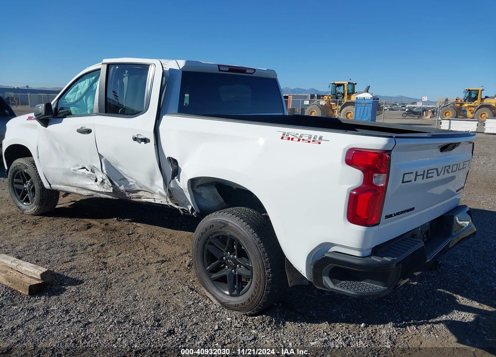 2022 CHEVROLET SILVERADO 1500 LTD 4WD SHORT BED CUSTOM TRAIL BOSS VIN: 1GCPYCEK3NZ232615