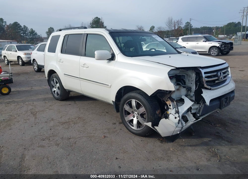 2013 HONDA PILOT TOURING VIN: 5FNYF3H94DB023925