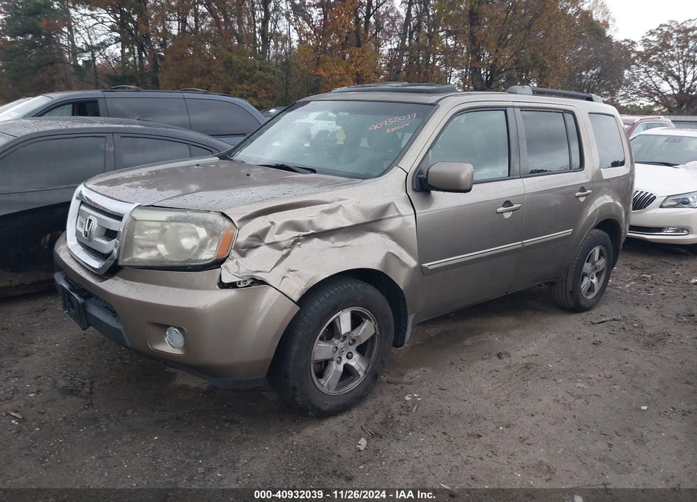 2010 HONDA PILOT EX-L VIN: 5FNYF3H62AB015145