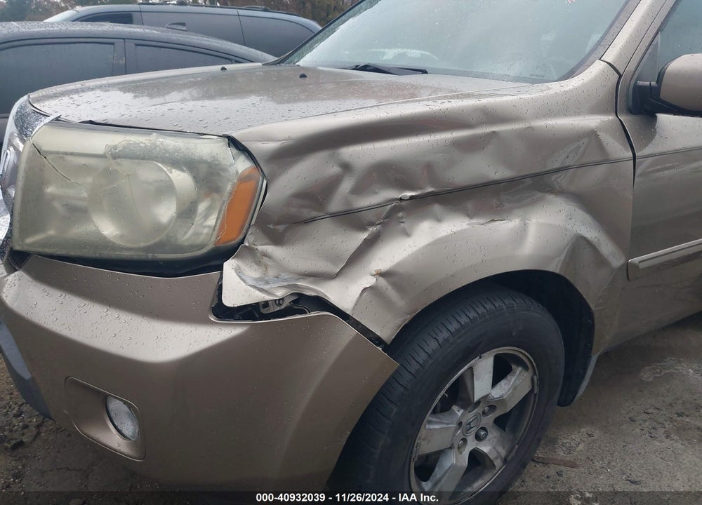 2010 HONDA PILOT EX-L VIN: 5FNYF3H62AB015145