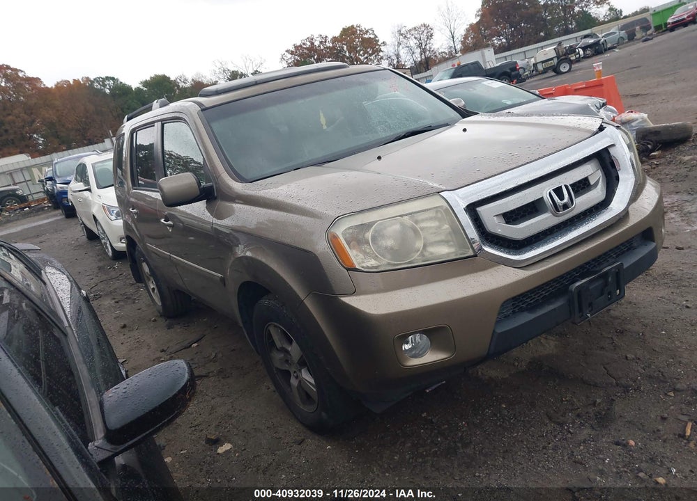 2010 HONDA PILOT EX-L VIN: 5FNYF3H62AB015145