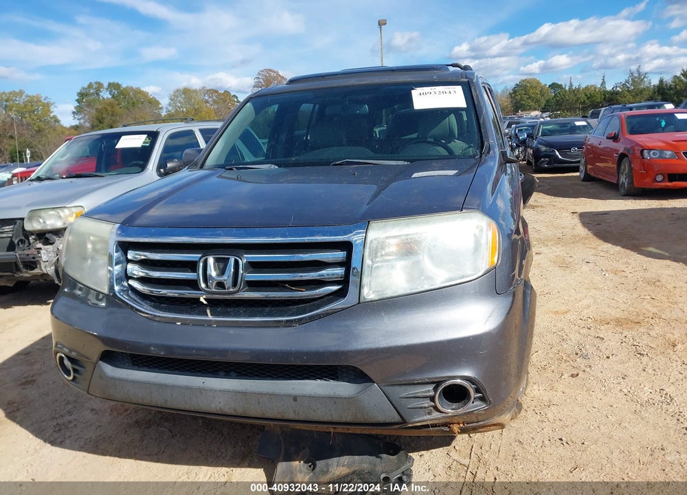 2015 HONDA PILOT EX-L VIN: 5FNYF4H6XFB008196
