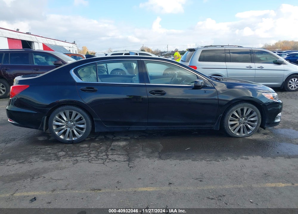 2016 ACURA RLX TECHNOLOGY PACKAGE VIN: JH4KC1F51GC001836