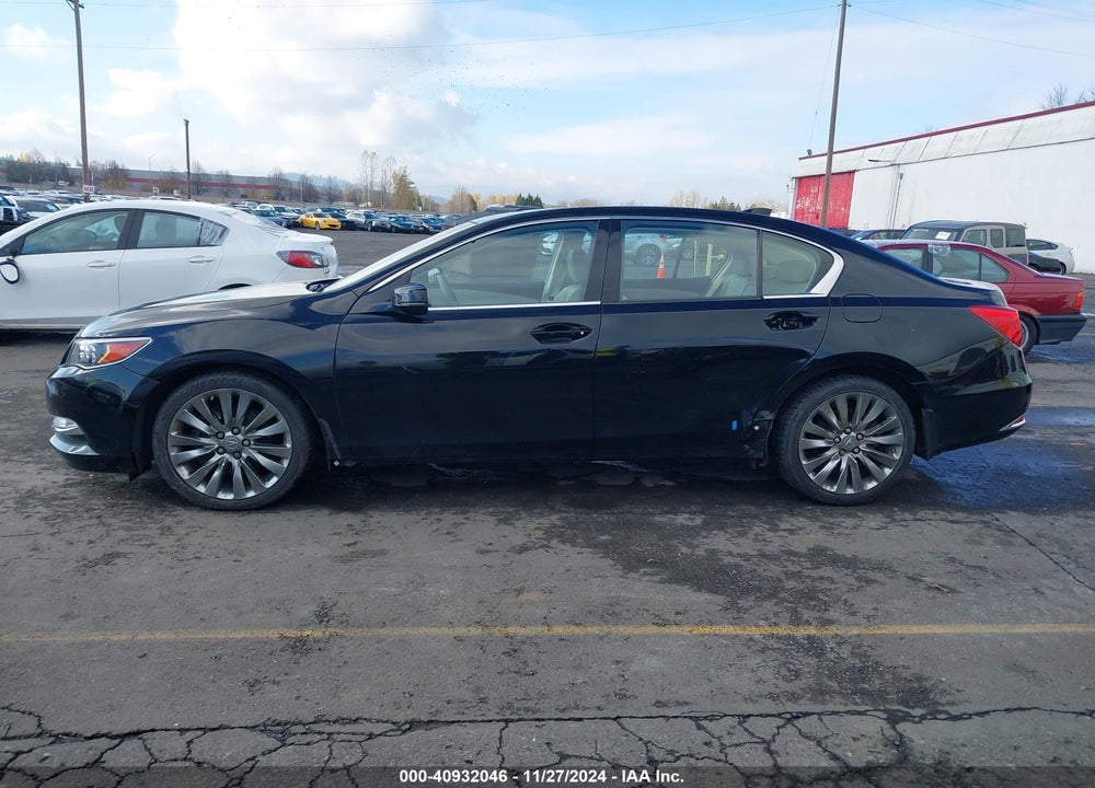 2016 ACURA RLX TECHNOLOGY PACKAGE VIN: JH4KC1F51GC001836